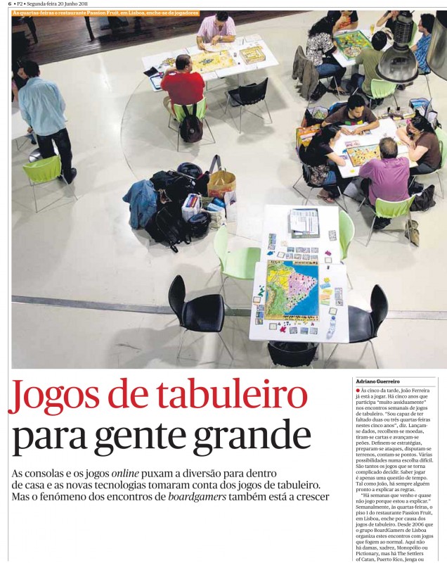 O fenómeno dos boardgamers está a crescer em Portugal - pag1